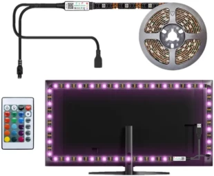 PROSTO LTK5050/30RGB-RC/2 Set RGB LED trake sa daljinskim upravljaèem, USB/5V, 2m
