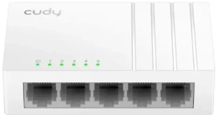Cudy GS105U 5-Port Gigabit Ethernet Switch with USB-C Power Jack