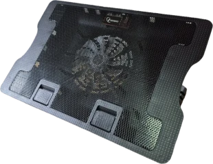 GEMBIRD N2000FS** Gembird hladnjak za laptop 15-17 140mm Fan-CONTROL, 2xUSB, 370x265mm, Ergo Stand(599)