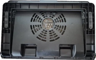 N2000FS** Gembird hladnjak za laptop 15-17 140mm Fan-CONTROL, 2xUSB, 370x265mm, Ergo Stand(599)