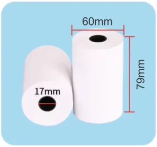 GMB POS-TROL79-60mm Termo rolna 79x60mm, 5KOM,  (45m, 53gsm BPA FREE)