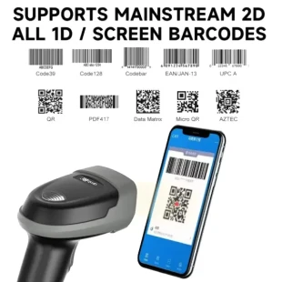 POS-BS1100R GMB 2d CMOS barcode scanner,barkod skener, 2000mAh, BT/WiFi