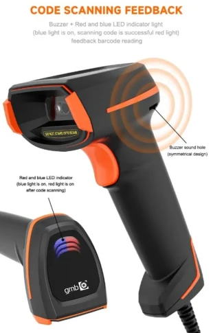POS-BS4208S GMB 2d/OCR CMOS barcode scanner, barkod skener, 1MP, wired USB
