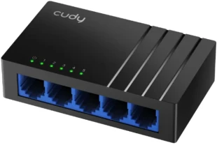 Cudy GS105D 5-Port Gbit Desktop Switch, 5x RJ45 10/100/1000 (Alt. PFS3005-GT-L)