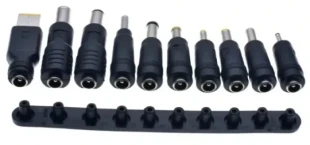 GMB SMART-C11E Gembird 10Pcs 90W Universal Laptop Connector 5.5 x 2.5mm(2.1)