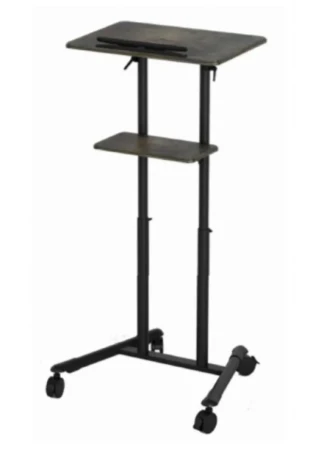 GEMBIRD TVS-DESK-01-BK Gembird Mobilni sto sa toèkicima, 1110-1345 mm, crne boje