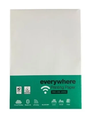 Papir Fotokopir Everywhere A4/75g m2/ 500Lista za laser, inkjet i fotokopir masine Ris papira