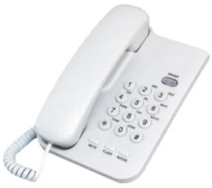Meanit ST100 Telefon analogni, stoni, beli