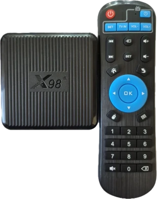 GEMBIRD GMB-X98Q 2/16GB + daljinski BLUE (odvojen) S905W2 quad, Mali-G31MP2 4K, Android 11.0 programirajuci