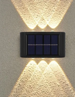 Nazidna solarna lampa YW13173-3253-2x3 3000K, IP44, 210x80x55 mm