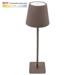 MIT.EL Stona lampa M6002-C BRAON 2W IP20 LED TOUCH dimmable + 3CCT 3000-6000K DC5V LED
