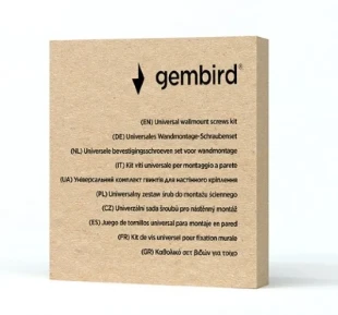 GEMBIRD WM-KIT-01 Univerzalni komplet šrafova za montažu na zid TV nosaca