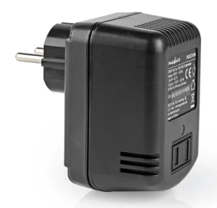 NEDIS POCO104 Konvertor snage, 230V AC 50Hz, 30W, Euro, Black Omogucava upotrebu opreme iz SAD u Evropi