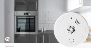 NEDIS DTCTH10WT Alarm za toplotu Na baterije, 85db, ABS, Bela