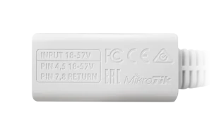MikroTik Passive Gigabit PoE adapter sa LED