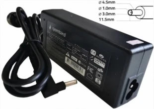 NPA90-195-4620 (DE11) Gembird punjac za laptop 90W-19.5V-4.62A, 4.5x3.0mm  Black PIN