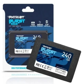 SSD 2.5 SATA3 6Gb/s 240GB Patriot Burst Elite 450MBs/320MBs PBE240GS25SSDR