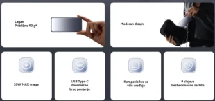 XIAOMI Ultra Slim Power Bank 5000mAh GL (BHR9535GL)