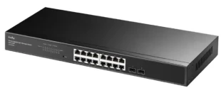 Cudy GS1016ES2,16-Port Gigabit Light-Managed Switch with 2 SFP,10/100/1000 Mbps