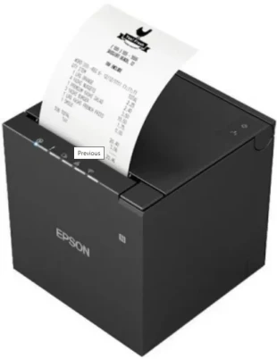 EPSON TM-M30III (112) Standard USB Tip-A/Tip-C PD tablet connection, Eternet, Black,130mm x 127mm x1