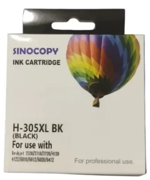 SINOCOPY INKJET ZA H 305XL K SINO BK (Black) Deskjet 2320/2710/2720/4120/4122/6010/6012/6020/6412