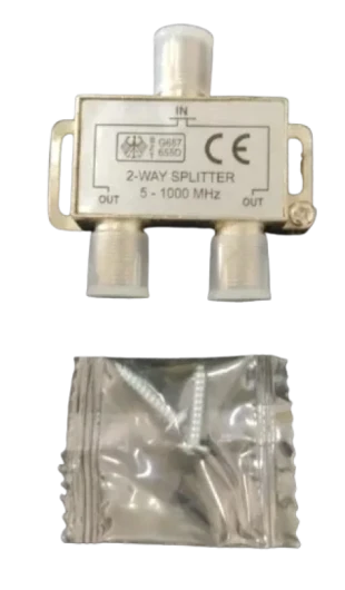 Antenski razdelnik 1 ulaz 2 izlaza Spliter