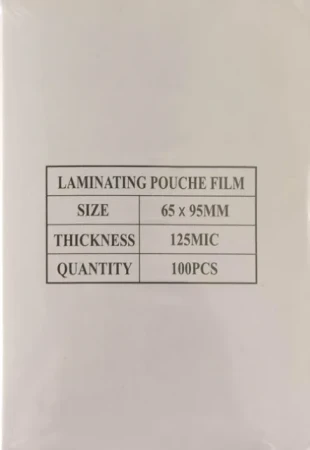 OSTALI Folija za plastifikaciju 65x95 125 mikrona (papir za laminaciju) 100 listova