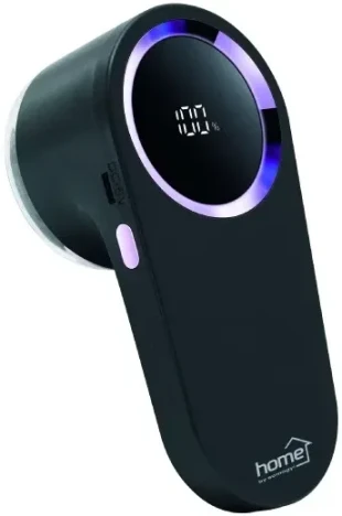 HOME aparat za uklanjanje vlakana i grudvica sa odece Crna,USB-C, 70 × 150 × 60 mm