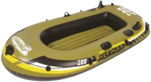 Fishman Gumeni camac 218x110x26cm,do 190kg,rucna pumpa,dva plasticna vesla