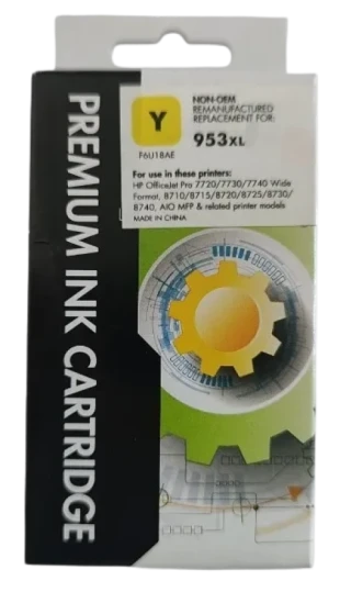 Inkjet compatible za HP F6U18AE(#953XL)/YL/SCC Yellow