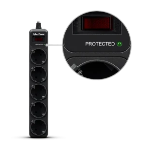 CyberPower produžni kabl prenapon.zašt. B0520SC0 5xšuko/1,8m