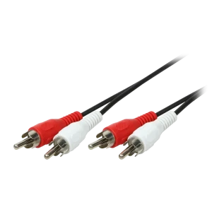 LogiLink audio kabl 2xRCA/M - 2xRCA/M, činč 5.0 m