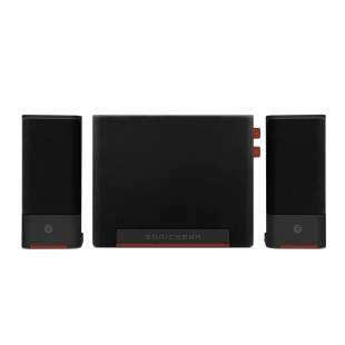 SONICGEAR SPACE 3 Maroon FM 2.1 20W USB/BT/AUX