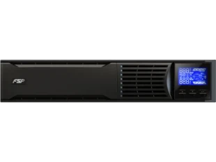FSP UPS CH-1101RS / Champ 1K RM (PPF9001404), 1000VA/900W, Online, IEC*6, CE, W/CSB 12V9AH*2, W/USB port & cable, LCD, Intel. SLot, Rack STD