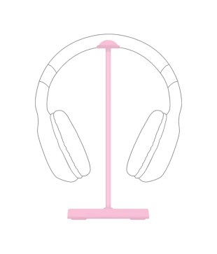 Armaggeddon držač za slušalice HPX-100 Pink