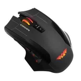 ARMAGGEDDON Starship III RGB NRO-5 Laser USB Gaming Mouse