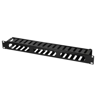 Logilink nosač kablova jednostrani 19"/1U, sa poklopcem