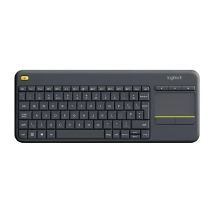 Tastatura Logitech K400 Plus Wireless Touch Keyboard Black YU, USB, 920-008385