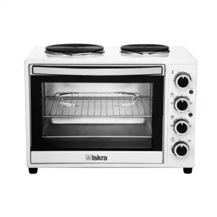 Električni šporet stoni mini Iskra HL38RCT/WH širina 52cm/2x strujna ringla