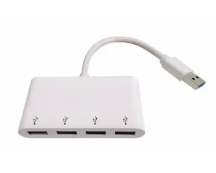 USB Hub 2.0 4 port E-Green Beli