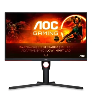 Monitor 24.5 AOC 25G3ZM/BK 1920x1080/Full HD/240Hz/1ms/2xHDMI/DP/Pivot