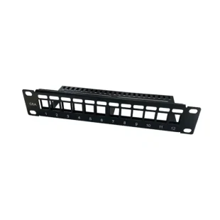 1U/10 Patch panel Ansec prazan