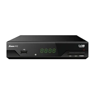 Set Top BOX Xwave M2 DVB-T2 LED/scart/HDMI/RF in-out/USB/media player/metalno kućište