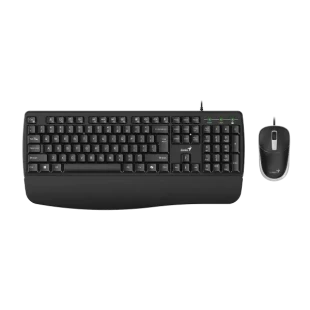 Tastatura + miš Genius KM-123 USB US crna