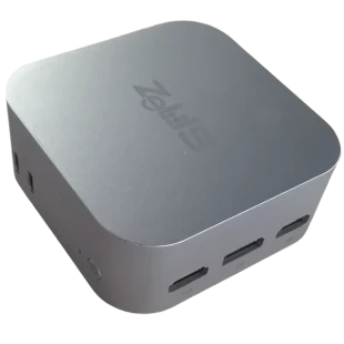 Mini PC Zeus N5 Celeron QC N150 3.40 GHz/DDR5 12GB/m.2 256GB/LAN/Dual WiFi/BT/2xHDMI/DP/Win 11