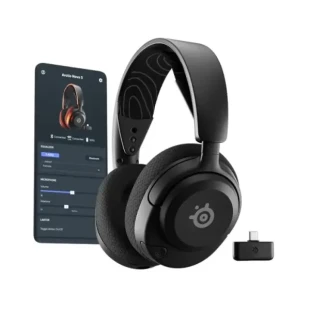 Bežične slušalcie sa mikrofonom SteelSeries Arctis Nova 5 Black