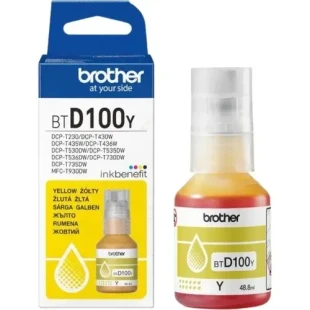 Kertridž Brother BTD100Y Ink bočica Yellow 5K