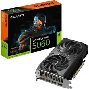 Grafička karta Gigabyte GeForce RTX 5060 Windforce OC GV-N5060WF2MAX OCV2-8GD 8GB GDDR7