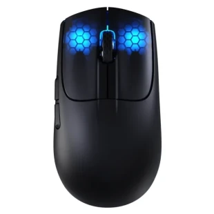 Bežični gaming miš Attack Shark X5 TriMode/Superlight/LongBattery/RGB Click/Ergonomic/Black