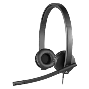 Slušalice sa mikrofonom Logitech H570e 981 000575, crne